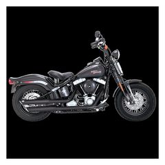 Vance & Hines, 3" Twin Slash slip-on PCX mufflers. Black