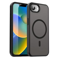 Θήκη Κινητού - Phone Case για Apple iPhone 16e/17e 6.1" Ημιδιάφανη Ματ Φιμέ Μαύρη MagSafe Υβριδική TPU/PC Shockproof Anti-Scratch Αντιολισθητική Ανθεκτική με Προστασία Κάμερας ( Κωδ.1-CASE0083 )