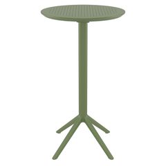 SKY OLIVE GREEN BAR Φ60Χ108εκ.ΠΤΥΣ/ΝΟ ΤΡΑΠ. ΠΟΛ/ΝΙΟΥ