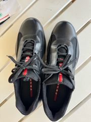 Prada America’s Cup Black Sneakers