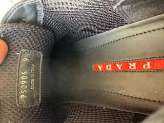 Prada America’s Cup Black Sneakers-thumb-1