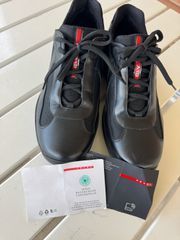 Prada America’s Cup Black Sneakers-thumb-3