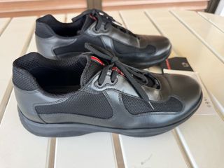 Prada America’s Cup Black Sneakers-thumb-5