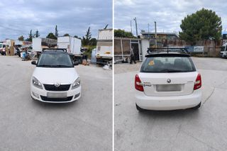 Skoda Fabia 2014 visage
