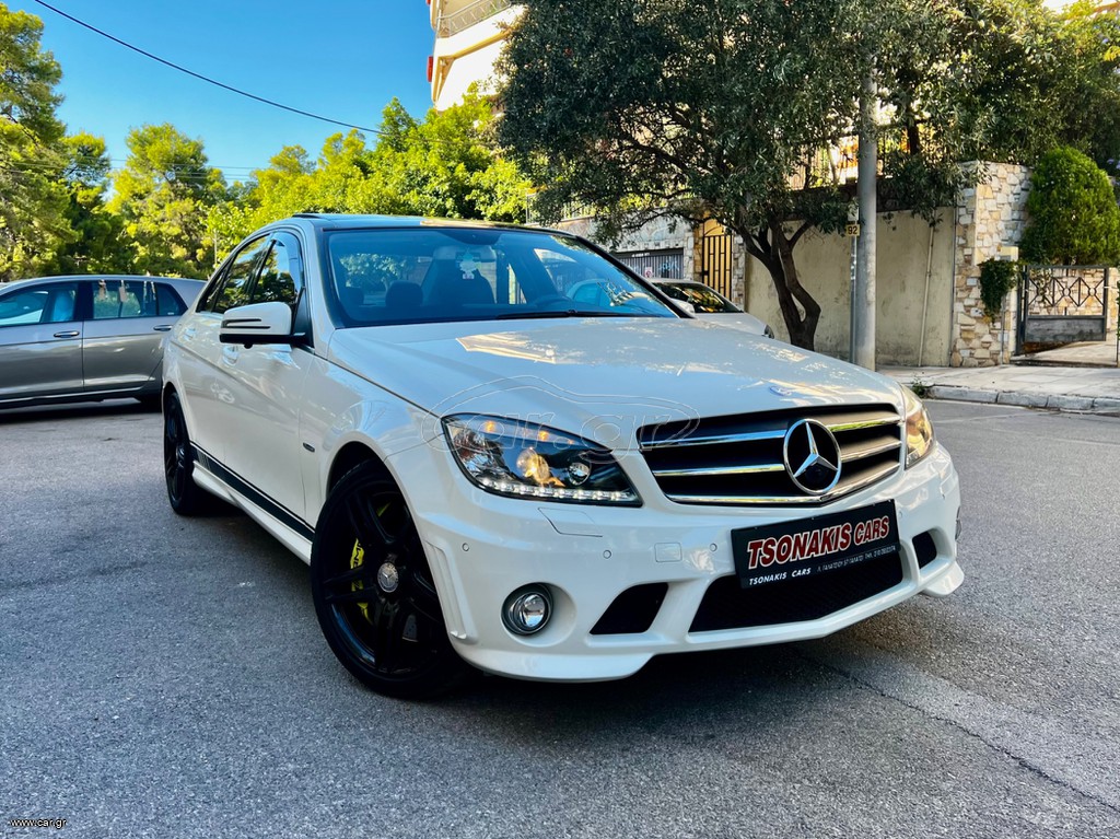 Mercedes-Benz C 180 2009 1.8 Kompressor AMG packet AUTO ΕΛΛΗΝΙΚΟ*ΒΟΟΚ