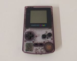 Nintendo Gameboy Color Atomic Purple CIB-thumb-1