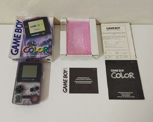 Nintendo Gameboy Color Atomic Purple CIB