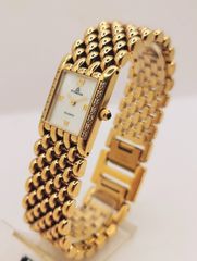 Vintage 90's DUGENA 2009478 Gold Plated γυναικείο ρολόι Quartz A9586 ΤΙΜΗ