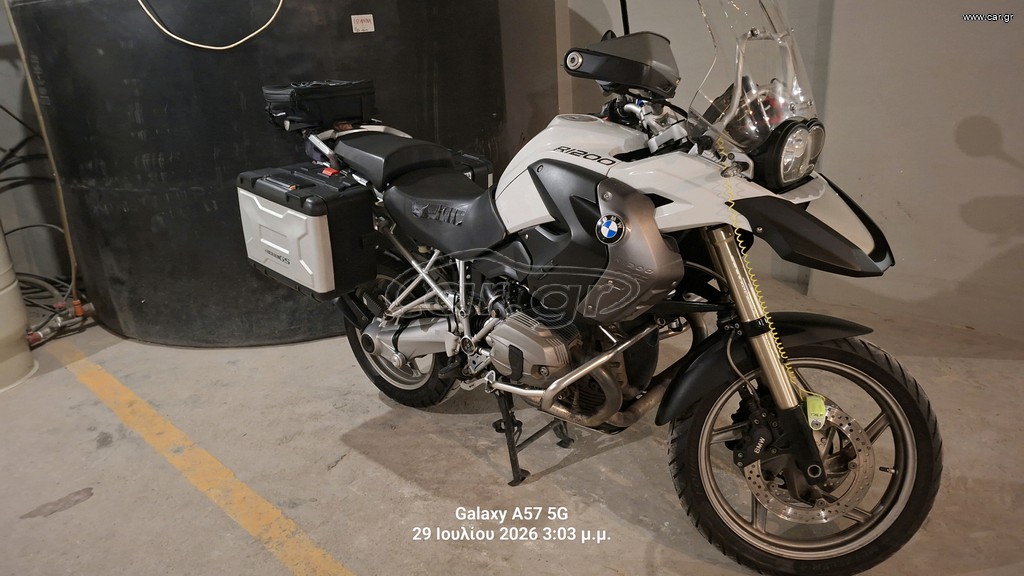 Bmw R 1200 GS 2011 2κύλινδρος boxer, 4 βαλβίδες/κύλινδρο, DOHC