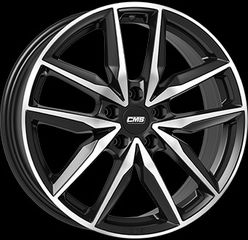 FORD Ζάντες αλουμινίου 18 7,5X18 5/108 ET48 Gloss Black/Polished