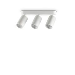 Φωτιστικό Οροφής DYNAMITE PL3 LINEAR ROUND Λευκό Ideal Lux 367408