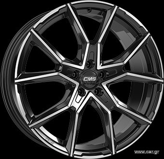 FORD Ζάντες αλουμινίου 18 8X18 5/108 ET48 Gloss Black/Polished