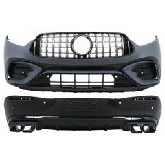 Body Kit Για Mercedes-Benz GLC Coupe C254 Sport Line (2022+) GLC63Amg Look Night Package Με Προφυλακτήρες, Μάσκα, Μπούκες