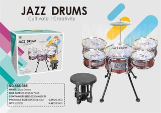 Παιδικό σετ Drums - Jazz Drums - 586-385 - 233084