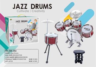 Παιδικό σετ Drums - Jazz Drums - 586-392 - 233086