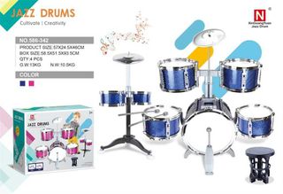 Παιδικό σετ Drums - Jazz Drums - 586-342 - 233087
