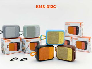 Ασύρματο ηχείο Bluetooth - KMS-312C - 260837 - Black/Orange
