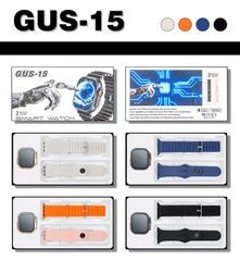 Σετ Smartwatch με 2 λουράκια - GUS-15 - 260219 - Blue