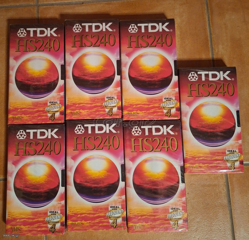 VHS TAPES 240