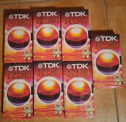 VHS TAPES 240