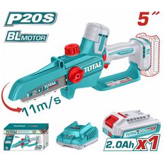 TGSLI20561E Κλαδευτικό Αλυσοπρίονο Μπαταρίας 13cm 20V (1x2.0Ah) - ΜΕ ΜΠΑΤΑΡΙΑ & ΦΟΡΤΙΣΤΗ - TOTAL (#TGSLI20561E)