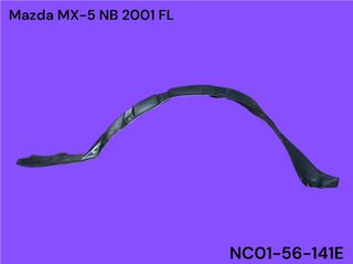 MAZDA MX-5 NB 1998-2005 ΜΕΤΑΧΕΙΡΙΣΜΕΝΑ ΑΝΤΑΛΛΑΚΤΙΚΑ ( θόλος πλαστικός εμπρός αριστερός φτερού οδηγού πλευρά με κωδικό NC01-56-141E )