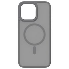Θήκη Κινητού - Phone Case για Apple iPhone 15 Pro Max 6.7" Ημιδιάφανη Ματ Φιμέ Γκρι MagSafe Υβριδική TPU/PC Shockproof Anti-Scratch Αντιολισθητική Ανθεκτική με Προστασία Κάμερας ( Κωδ.1-CASE0090 )