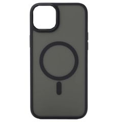 Θήκη Κινητού - Phone Case για Apple iPhone 14 Plus 6.7" Ημιδιάφανη Ματ Φιμέ Μαύρη MagSafe Υβριδική TPU/PC Shockproof Anti-Scratch Αντιολισθητική Ανθεκτική με Προστασία Κάμερας ( Κωδ.1-CASE0095 )