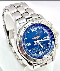 Breitling B-1 Super Quartz-Blue Dial-thumb-2