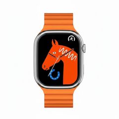 Σετ Smartwatch με 7 λουράκια - SX1 - 260288 - Orange