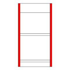 ΣΤΑΝΤ TYPE E+Y+V ΚΟΛΩΝΕΣ ΠΛΑΙΝΕΣ (ΖΕΥΓ 2ΤΕΜ.)
