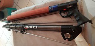ΨΑΡΟΝΤΟΥΦΕΚΑ MARES 2 ΑΕΡΟΒΟΛΑ 70 cm και στολή κατάδυσης