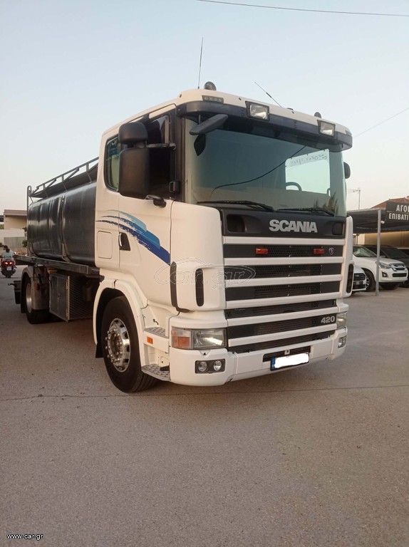 Βυτίο Τροφίμων Scania 2004 124G 420ps 13.000Lt.