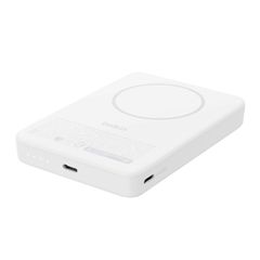 Belkin BoostCharge Slim Qi2 Power Bank 10000mAh 15W/30W White BPD016hqWH