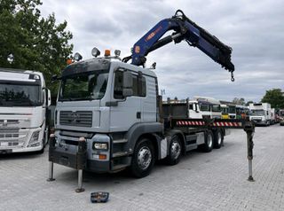 Γερανοί - Φορτηγά Με Γερανό MAN 2008 TGA 35.400 8X4 ΓΕΡΑΝΟΣ PM 48028 26ΜΕΤΡΑ-thumb-2