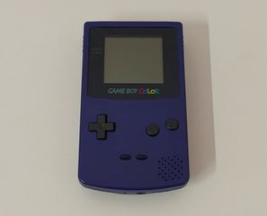 Nintendo Gameboy Color Grape CIB-thumb-1