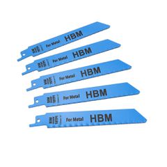 Σετ Λάμες για Σπαθόσεγα Μετάλλου 150mm – 18 TPI, HBM (5 Τεμάχια)