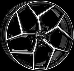 FORD Ζάντες αλουμινίου 18 8X18 5/108 ET45 Gloss Black/Polished