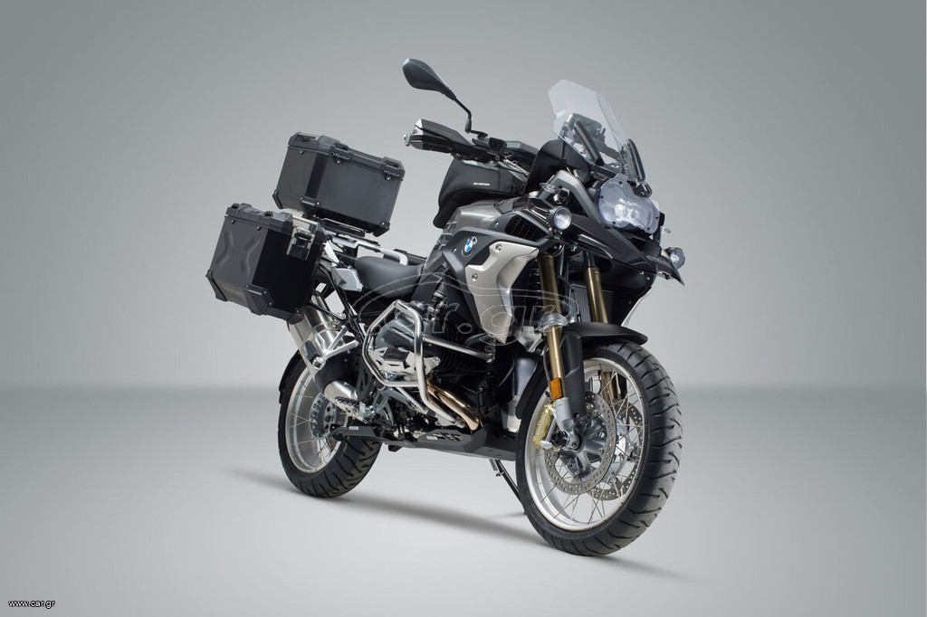 SW-MOTECH TOPCASE FULL KIT TRAX για BMW R1200GS LC (12-) / R1250GS (18-) – Μαύρο