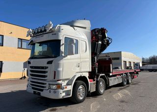 Γερανοί - Φορτηγά Με Γερανό Scania 2011 G440 8X2*6 EURO5 + FASSI F950AXP.27 + JIB