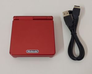 Nintendo Gameboy Advance SP Flame Red