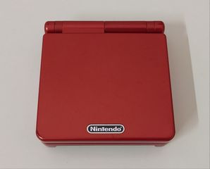 Nintendo Gameboy Advance SP Flame Red-thumb-1