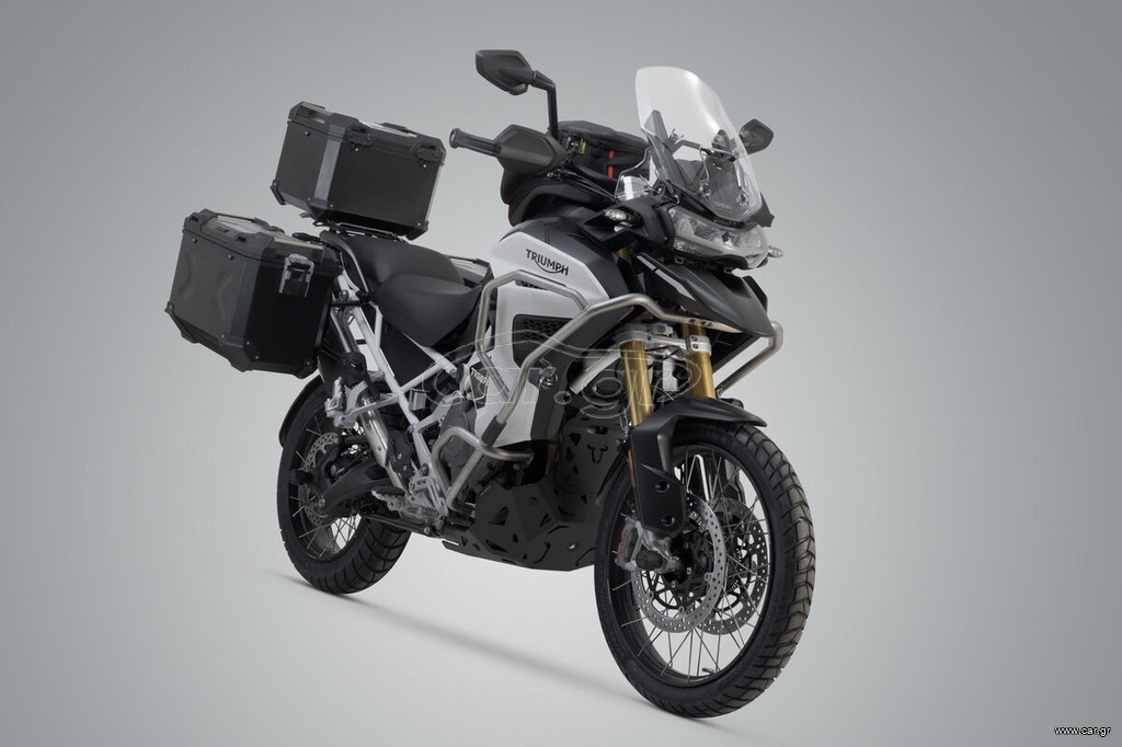 SW-MOTECH TOPCASE SET TRAX για TRIUMPH Tiger 900 (2019-) / 1200 (2022-) Μαύρο