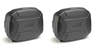Πλαϊνές Βαλίτσες Kappa KVC35NPACK2 K'VECTOR Monokey 35Lt Μαύρες (Ζεύγος)