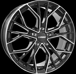 FORD Ζάντες αλουμινίου 19 8X19 5/108 ET45 Gloss Black/Polished