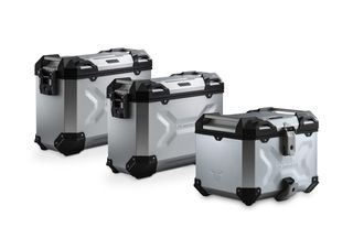 SW-MOTECH TOPCASE SET TRAX για HONDA XL750 Transalp (2022 – ) Ασημί-thumb-1