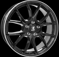 FORD Ζάντες αλουμινίου 17 7X17 5/108 ET45 Gloss Black/Polished lip
