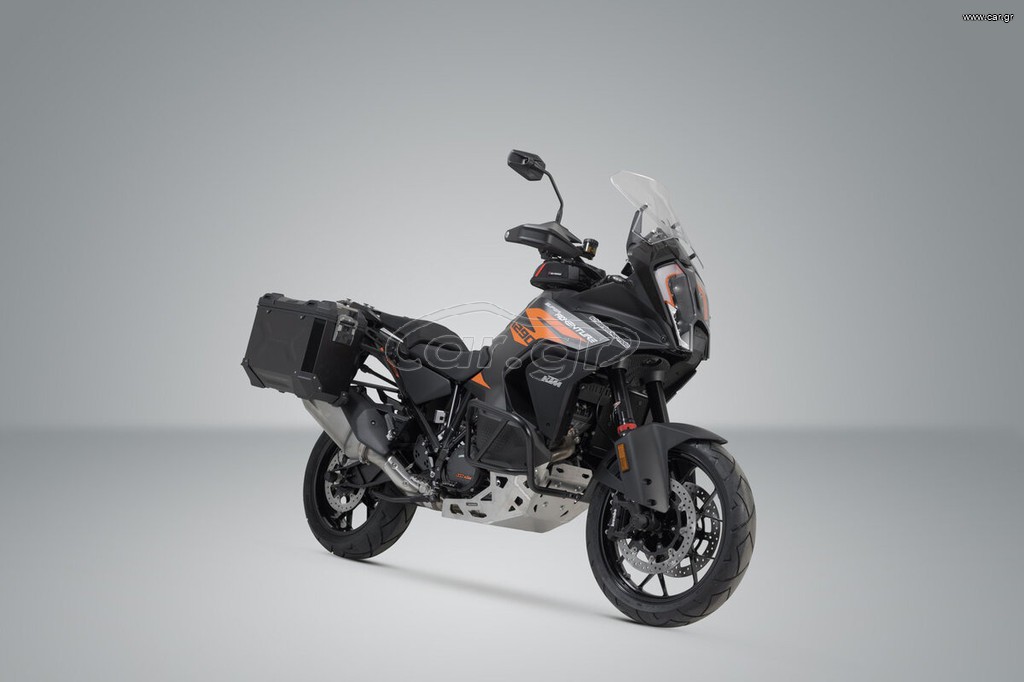 SW-MOTECH SIDECASE KIT TRAX 45/37 για KTM 1290 / 1390 Super Adventure (2021-) Μαύρο