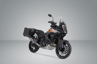 SW-MOTECH SIDECASE KIT TRAX 45/37 για KTM 1290 / 1390 Super Adventure (2021-) Μαύρο