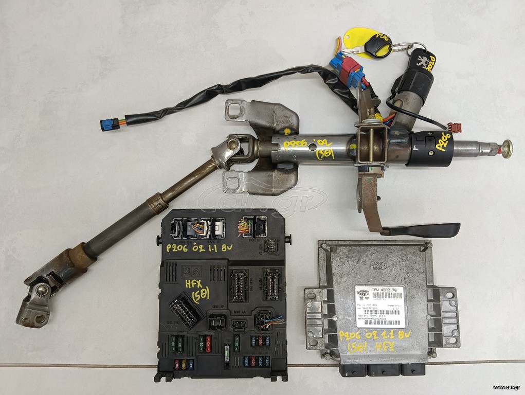 PEUGEOT 206 '02 1.1 8V (5Θ) ΕΓΚΕΦΑΛΟΣ SAGEM IAW 48P2.76 (ΑΠΟ ΚΙΝΗΤΗΡΑ HFX) (Κ)